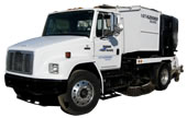 Peterborough Power Sweep Sweeper Truck